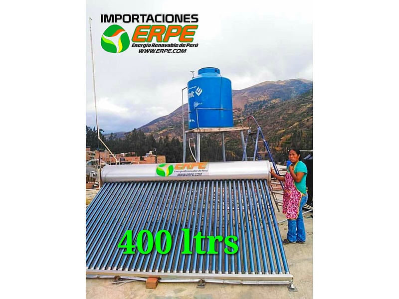 Termas solares de 400L-Perú