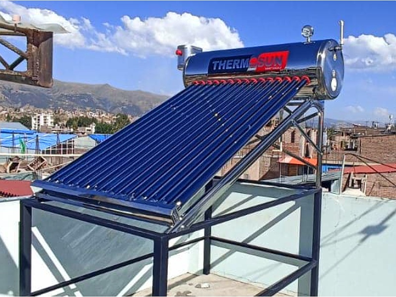 Termas solares de 15 tubos-Perú