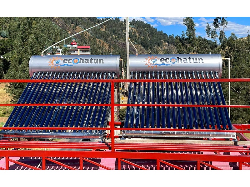 Termas solares de 400L-Perú