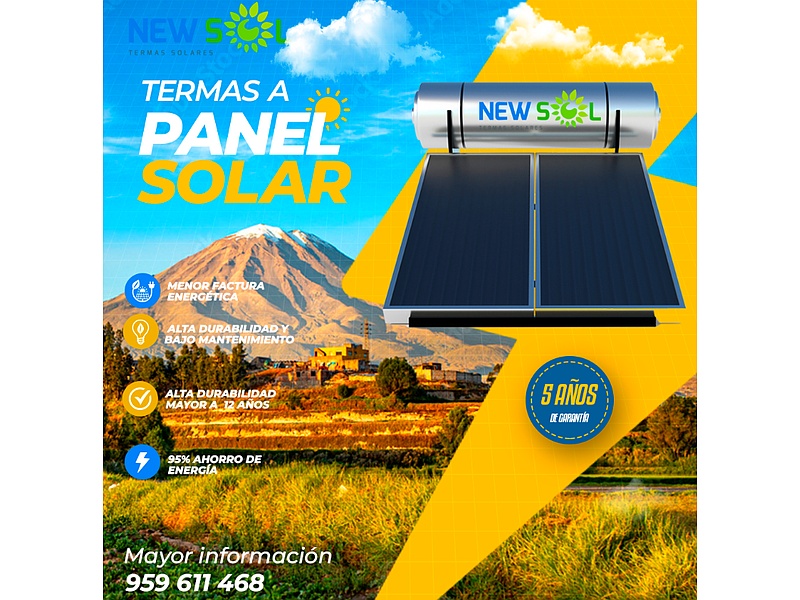 Termas Panel Solar -Perú
