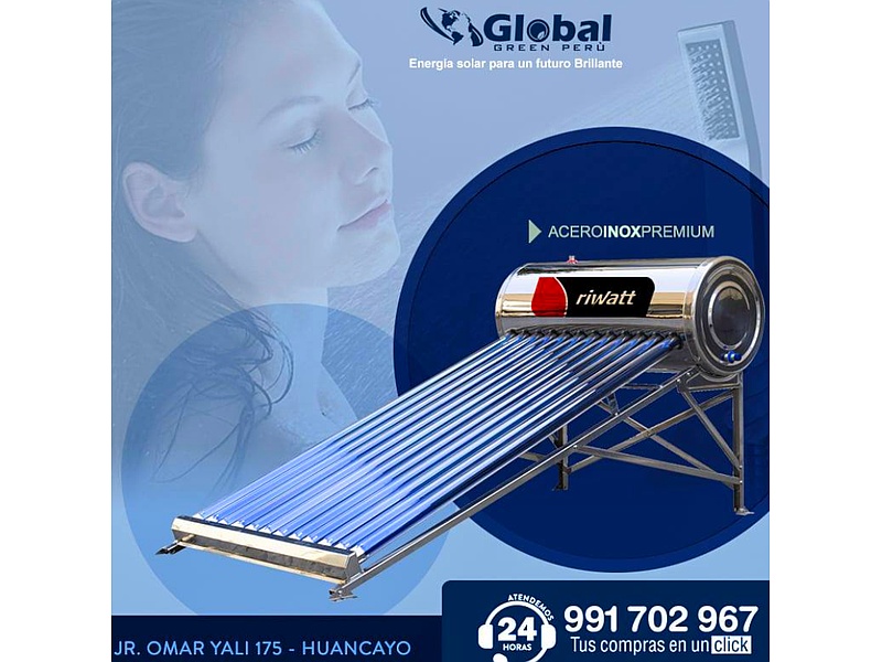 Terma Solar de 8 Tubos-Perú