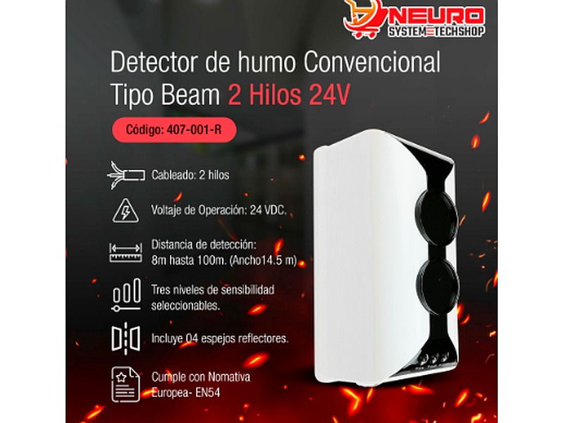 Detector de Humo Convencional Perú