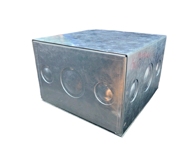CAJA DE PASE METÁLICA 6″X6″X4″ E: 1.2MM-PERÚ