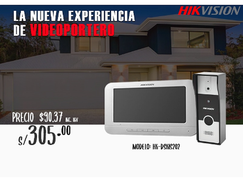 Videoportero HIKVISION Lima Perú