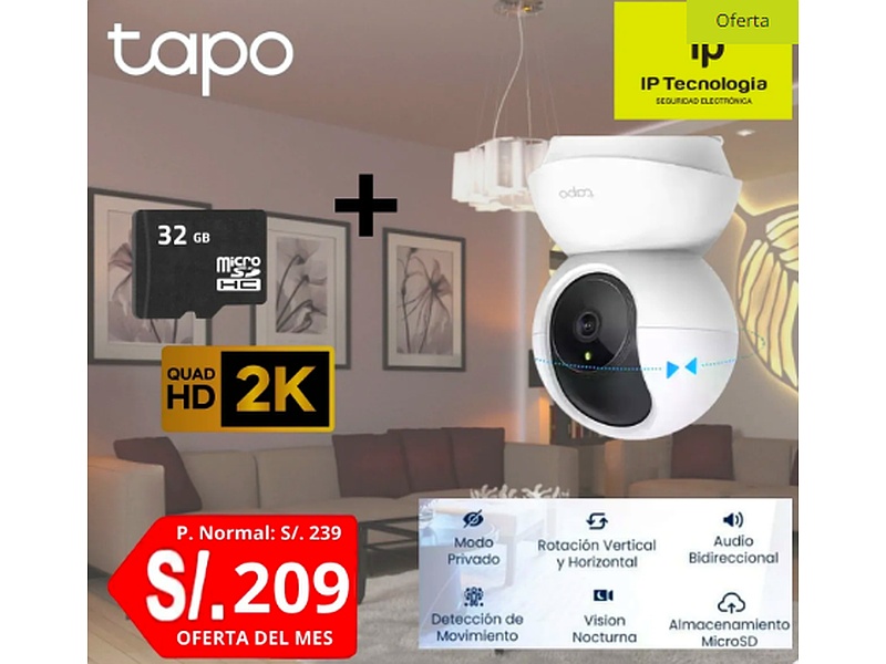 CAMARA WIFI TAPO C210 Lima Perú