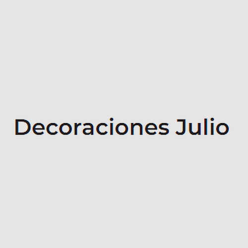 Decoraciones Julio