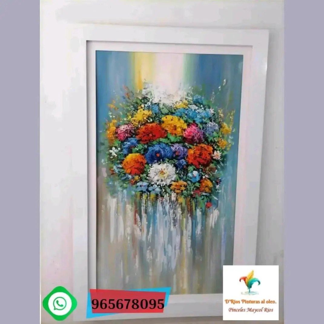 Cuadro decorativo de flores