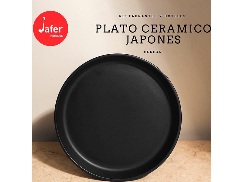 Plato Ceramico Japones-Perú
