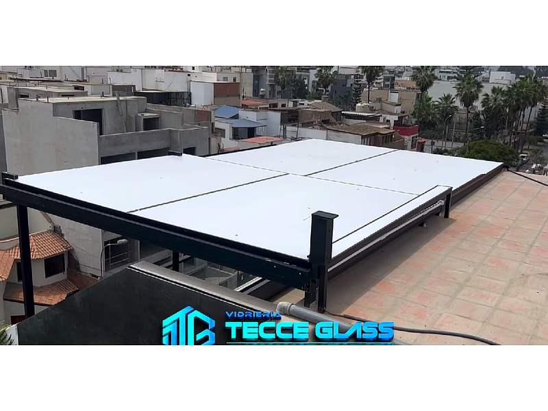 Pergola Policarbonato  y Aluminio Autom Perú 