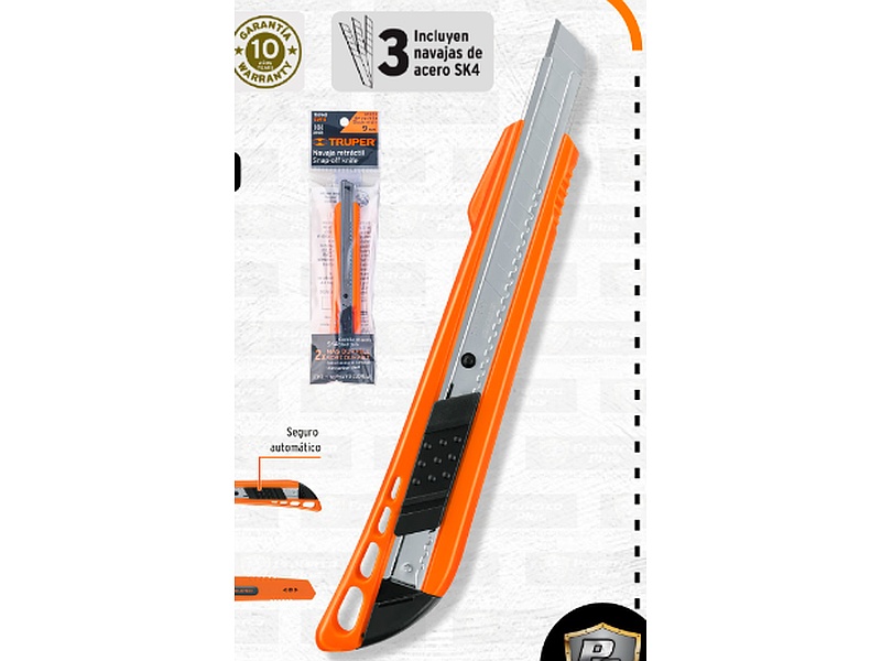 CUCHILLA CUTTER PLASTICO PERU