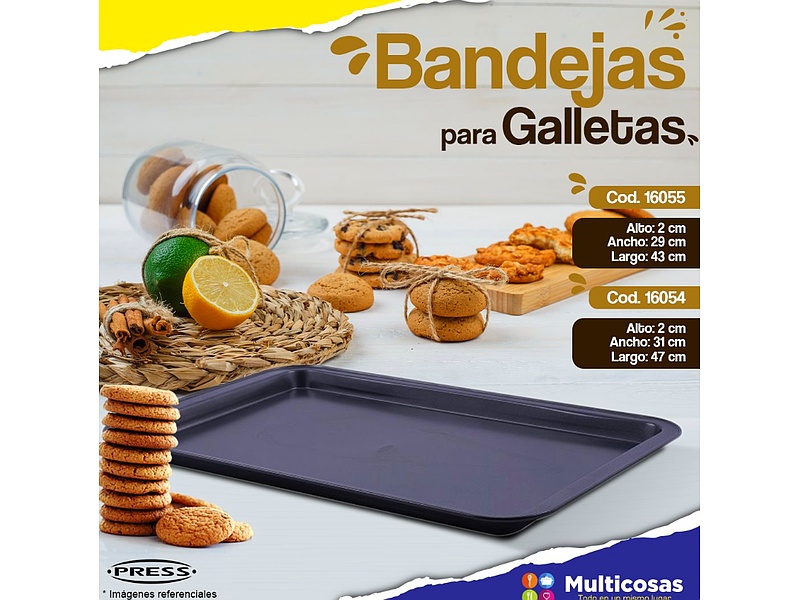 BANDEJA PARA GALLETAS PERÚ Multicosas