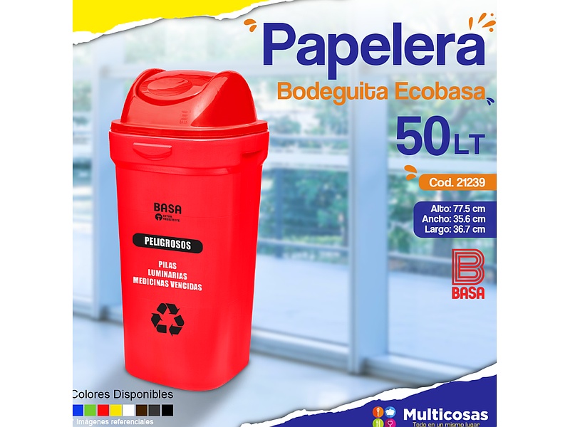 La papeler Ecobasa Perú Multicosas
