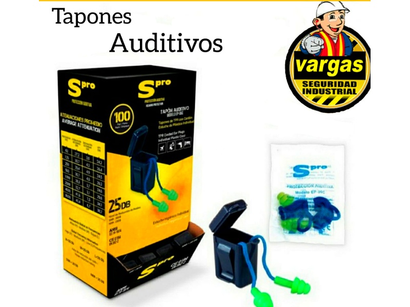 TAPONES AUDITIVOS 25DB SPRO PERU