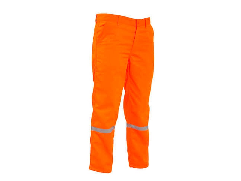PANTALON DRILL NARANJA PERU