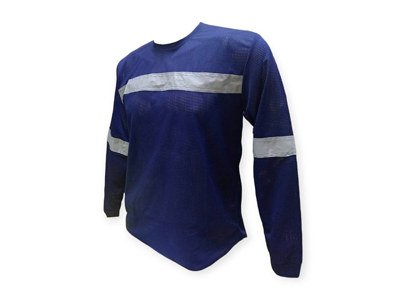 POLO DE MALLA AZUL MARINO PERÚ ROCA STEFY