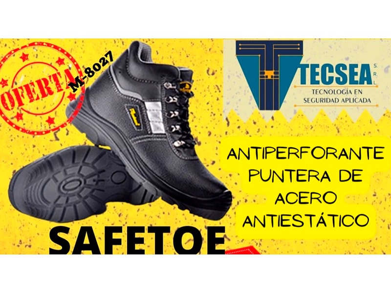Calzado Industrial  SAFETOE Perú STEELPRO