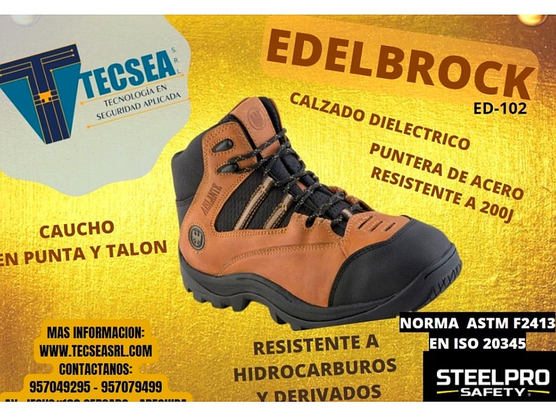 CALZADO INDUSTRIAL EDELBROCK PERÚ STEELPRO