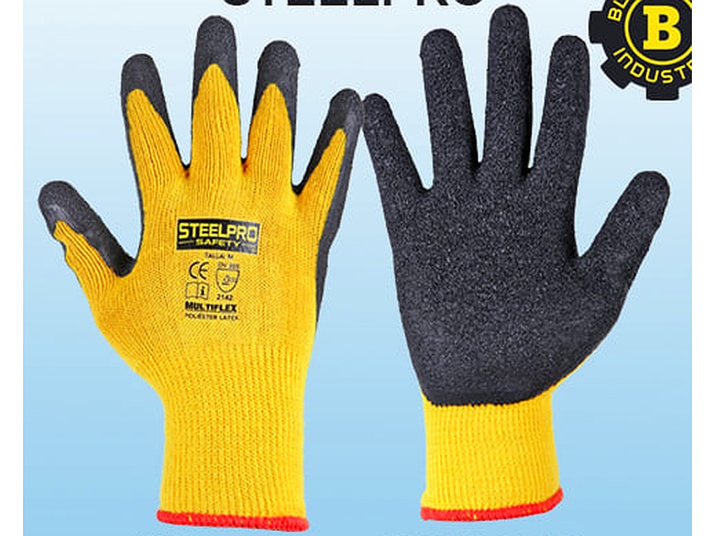 GUANTES MULTIFLEX LATEX STEELPRO PERU