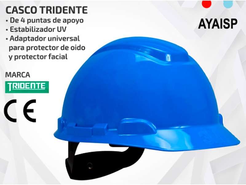 CASCO TIPO JOCKEY TRIDENTE PERU
