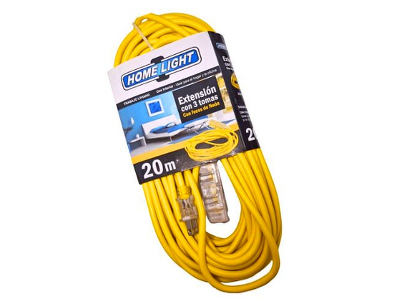 Extensión vulcanizada 20M Perú Home Light