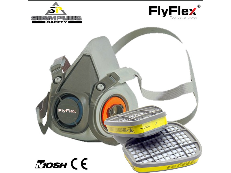  Respirador 6200 con Filtros Perú Flyflex