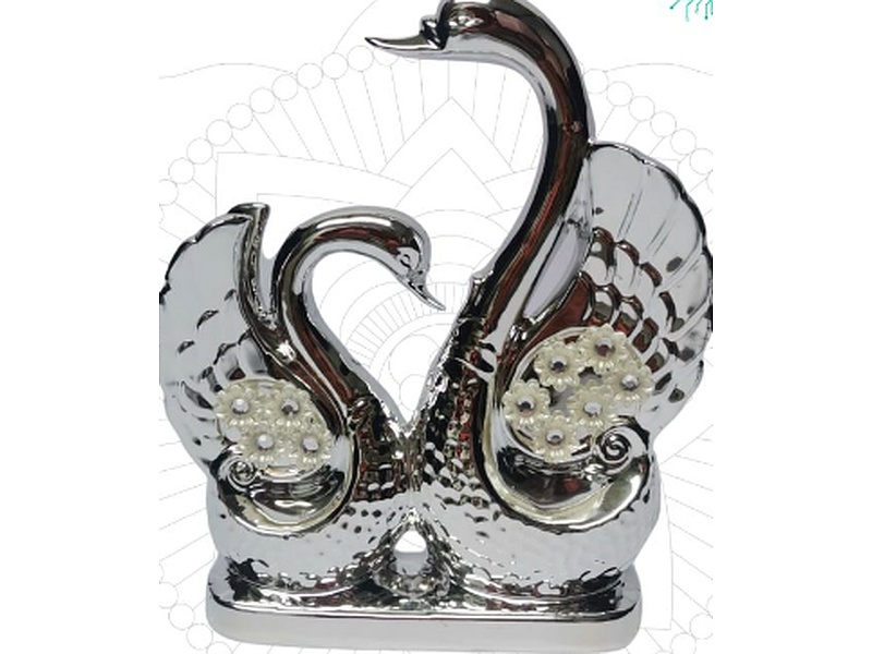 Adornos Decorativos Cisnes Plomos Perú
