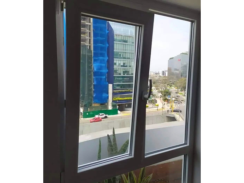 Ventanas De Aluminio Gris Perú