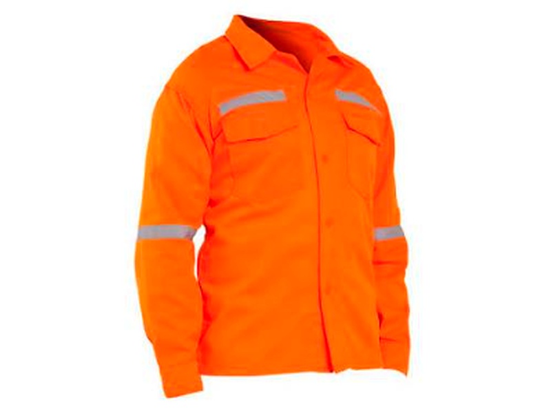 CAMISA DRILL NARANJA PERU
