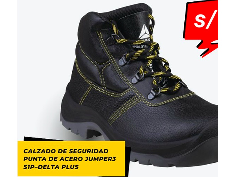 CALZADO DE SEGURIDAD JUMPER3 DELTAPLUS PERU