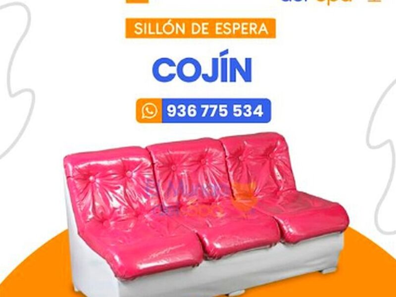 SILLÓN DE ESPERA COJÍN