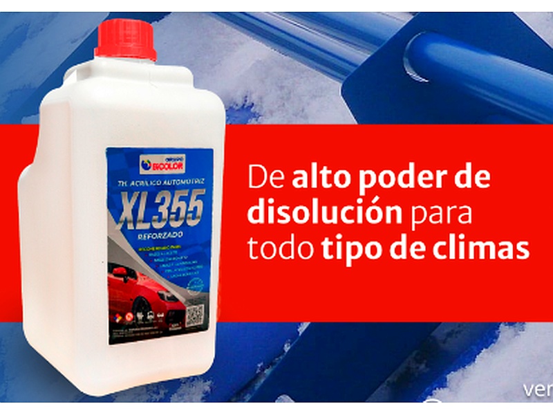 THINNER AUTOMOTRIZ XL355 BICOLOR PERU