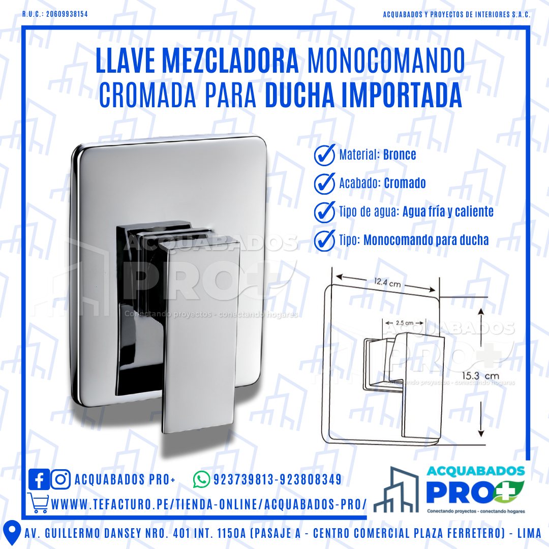 Llave para duchas