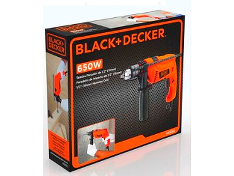 TALADRO 650W BLACK DECKER PERU