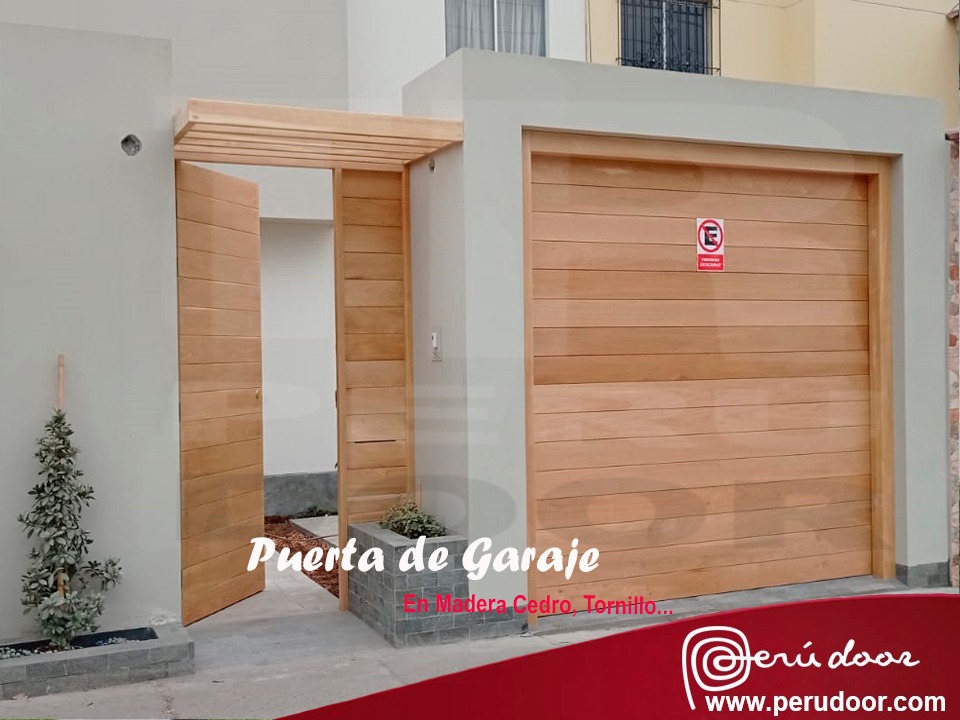 Puertas rústica de madera