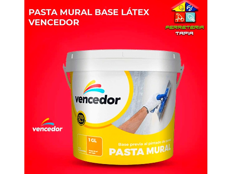 PASTA MURAL BASE LATEX VENCEDOR PERU