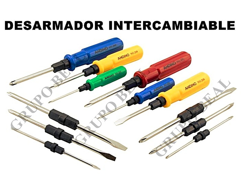 DESARMADOR INTERCAMBIABLE ANDINO PERU