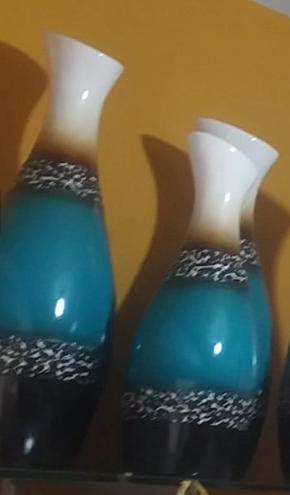 Jarron Ceramica Azul Peru Venta de Cerámica	