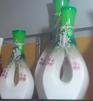 Jarron Ceramica Blanco Peru Venta de Cerámica	