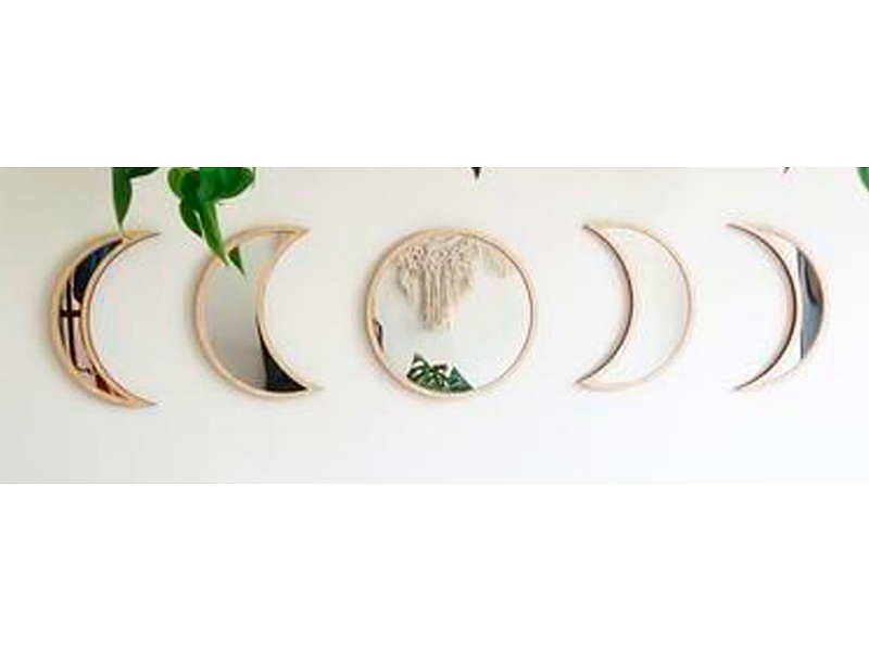 Espejos Decorativos Ciclo Lunar Perú
