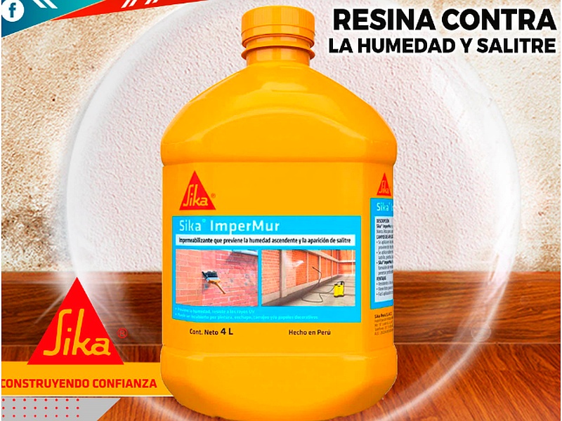 RESINA ANTISALITRE SIKA PERU