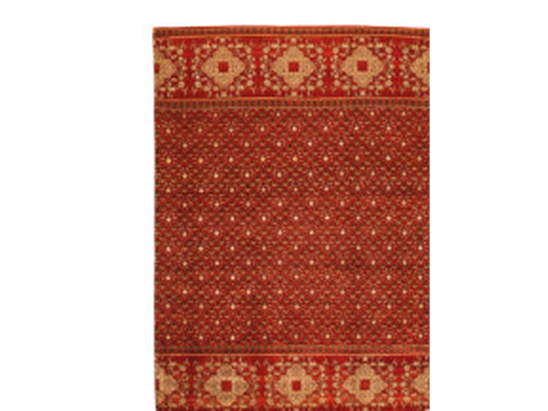 Alfombra anchala roja Perú
