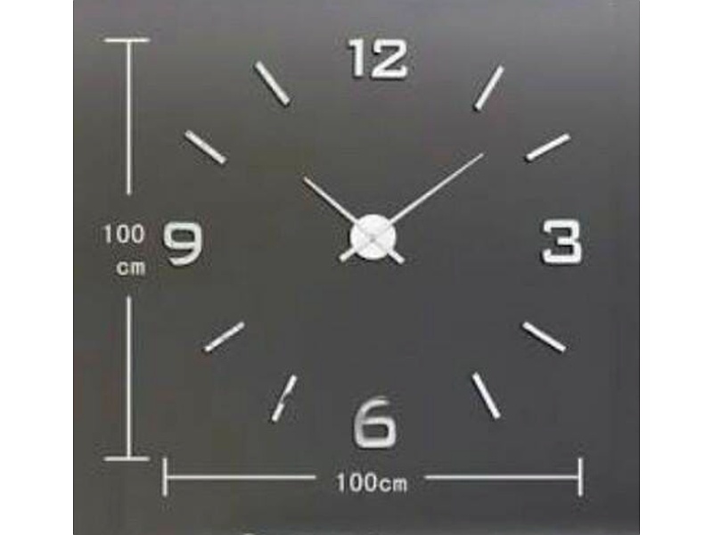 Reloj Negro Cuadrado Perú