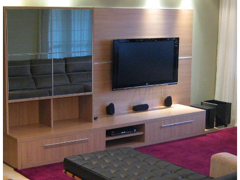 Mueble de TV Beige Perú Muebles RAY PERU