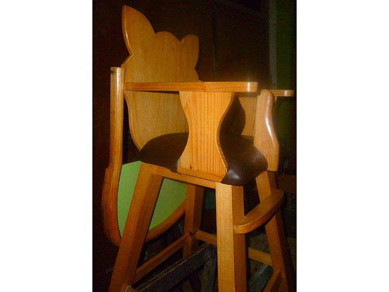 Silla Alta Infantil Perú Muebles RAY PERU