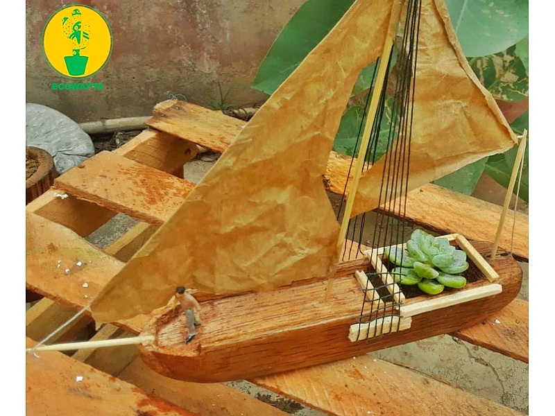 Macetas Barco Perú