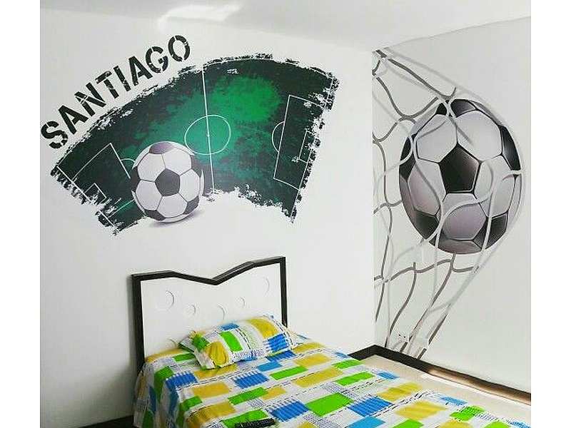 Decoración De Vinilo Futbol Perú