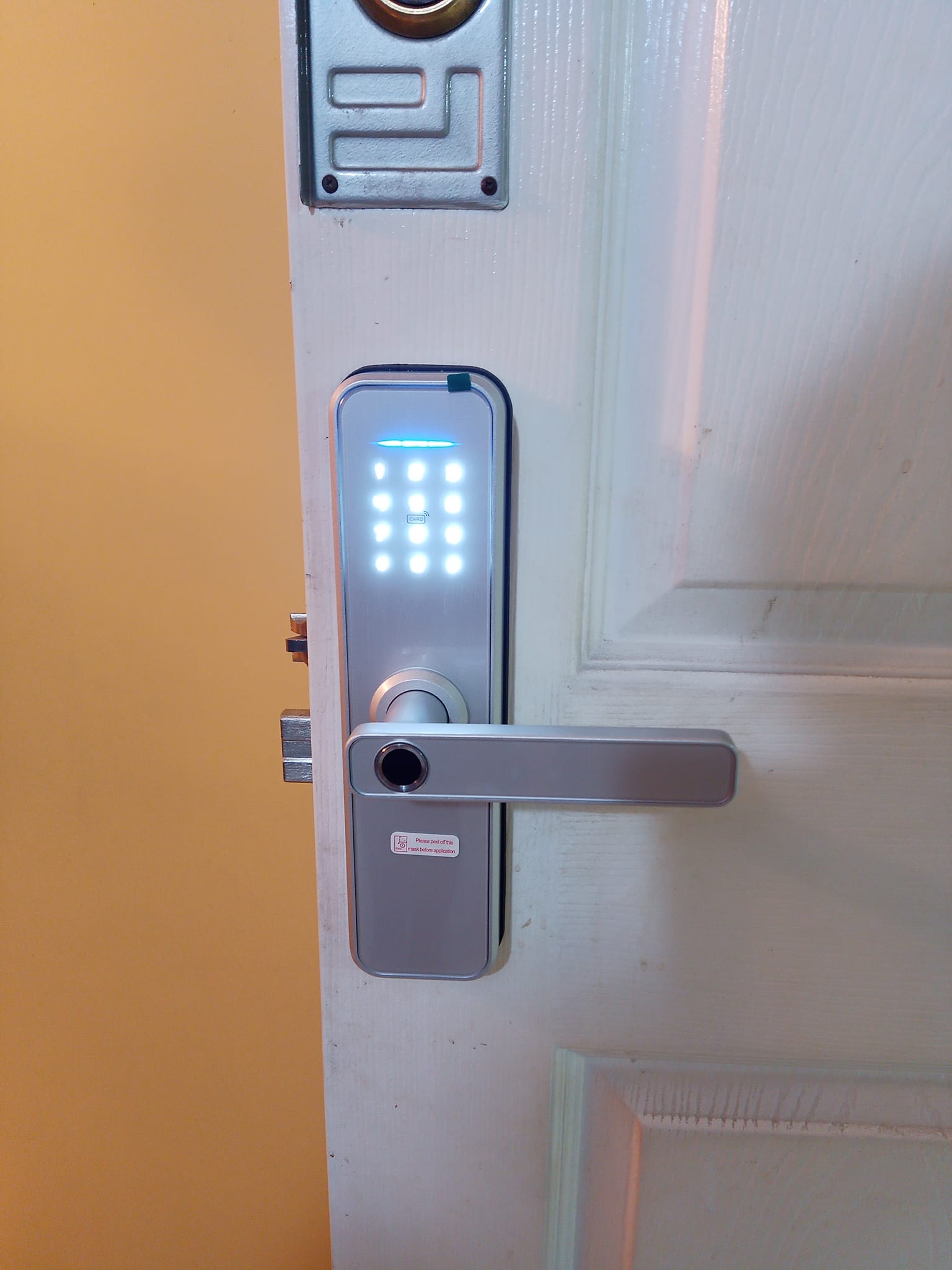 Cerradura Inteligente White Peru Seguridad Smart 