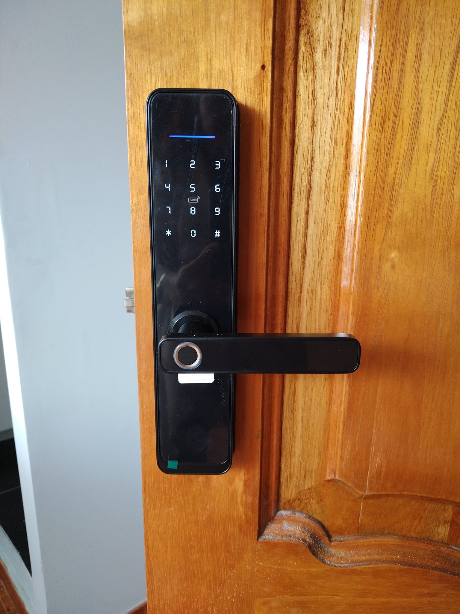 Cerradura Inteligente Numerada Peru Seguridad Smart 