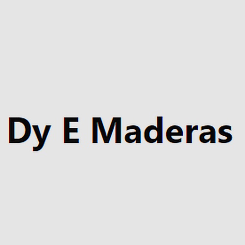 Dy E Maderas 