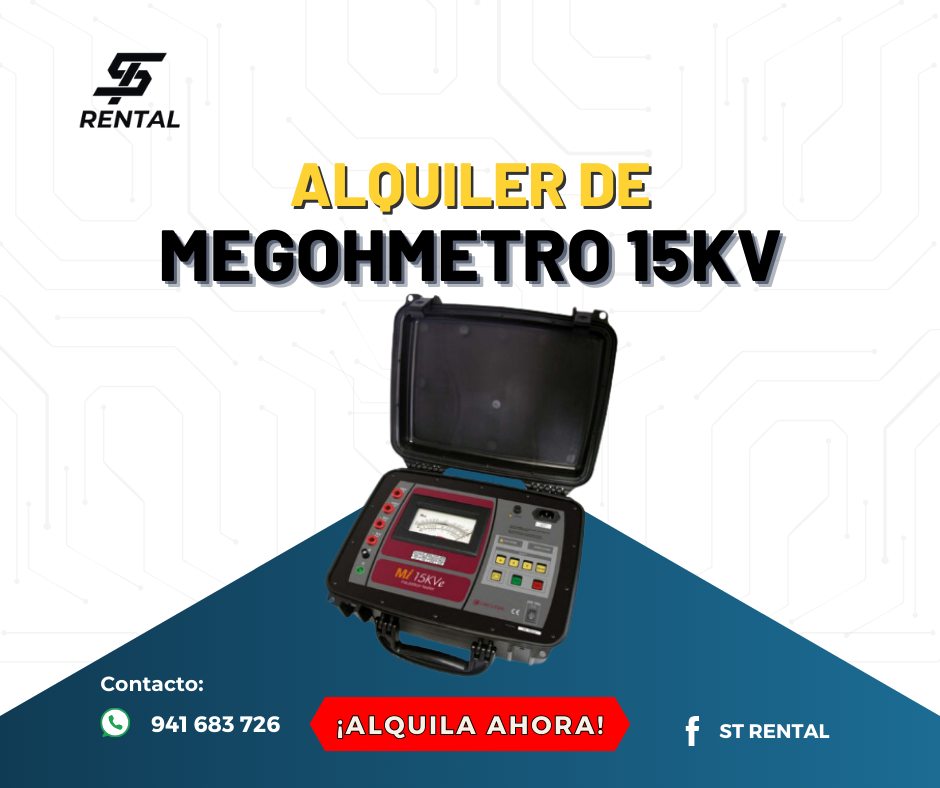 Megohmetro 15kv